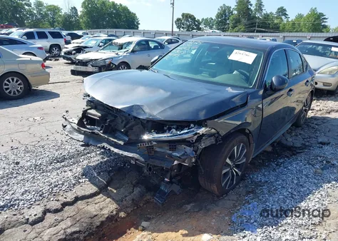 2023 Honda Civic Ex-L /Ex-L W/O Bsi из США, поврежденный, VIN 19XFL1H7XPE008648